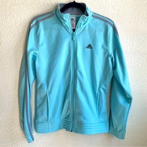 Light Blue Adidas Track Jacket